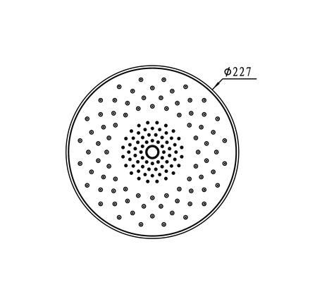 Sen đầu gắn trần Airsense 227R Hafele 485.60.617